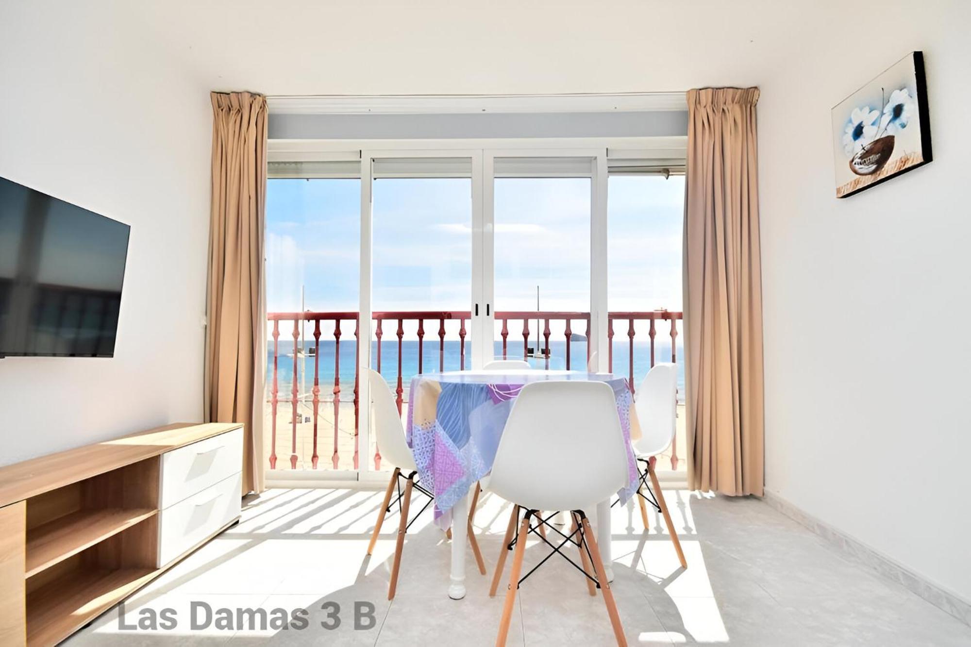 Las Damas 3B Beach Front - Pool & Parking Benidorm Ngoại thất bức ảnh
